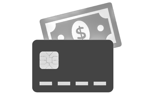 Large sums of money or credit cards img